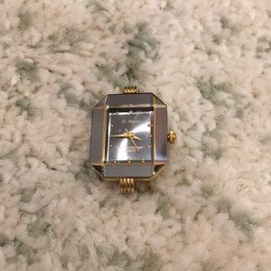 Vintage St. Martin 18K Gold Plated Watch Face